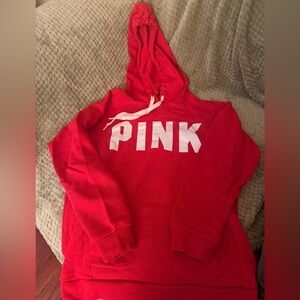 PINK Victoria's Secret Red Hoodie